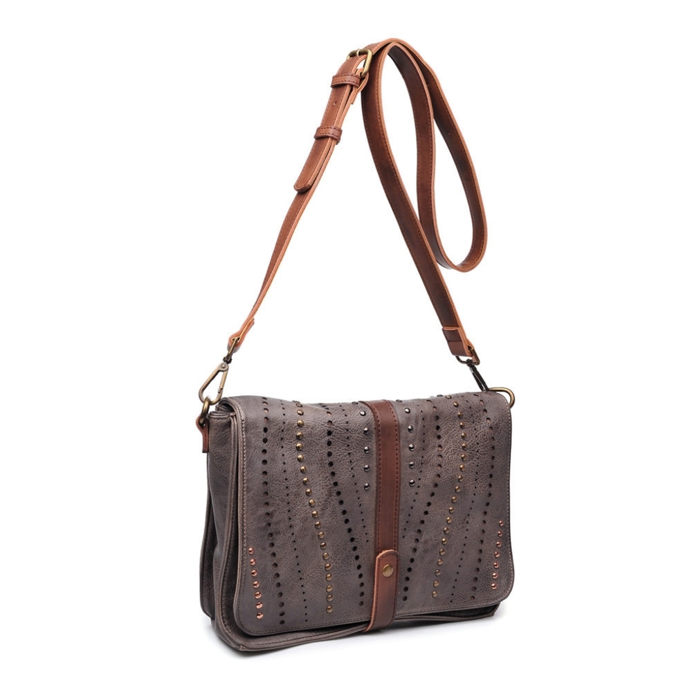 Moda Luxe The Kimberly Vegan Leather Crossbody Bag
